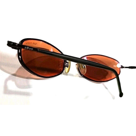 REVO 3012 081-Y1 H2O Photo Small Brown Metal Rectangular Sunglasses 51-19 135 - Picture 8 of 10